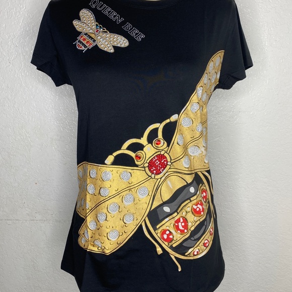 Vinizbena T-Shirt size M🐝color Black - Picture 4 of 15